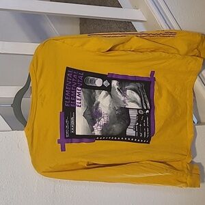 S Brooklyn Cloth Yellow long sleeve tee